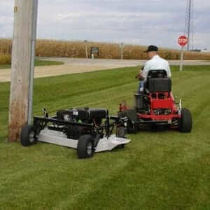 Commercial Grade Pull Behind Finish Cut Mower AcrEase Model Pro60K ...